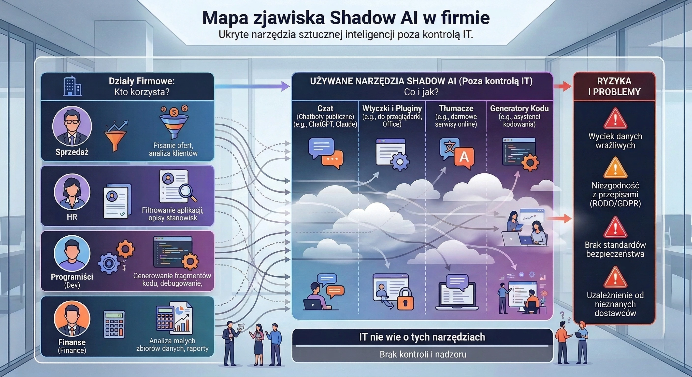 Serwery ai dla firm, shadow ai