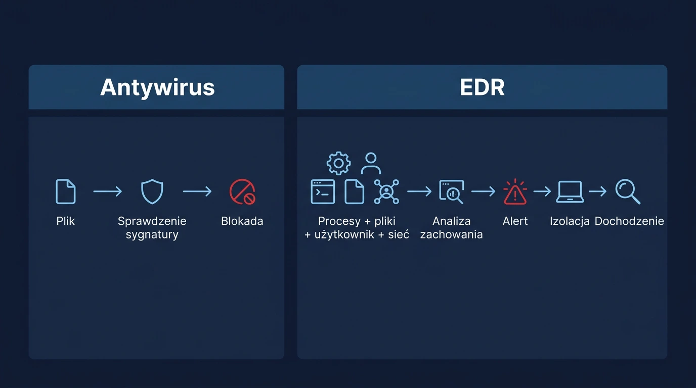 Antywirus vs EDR